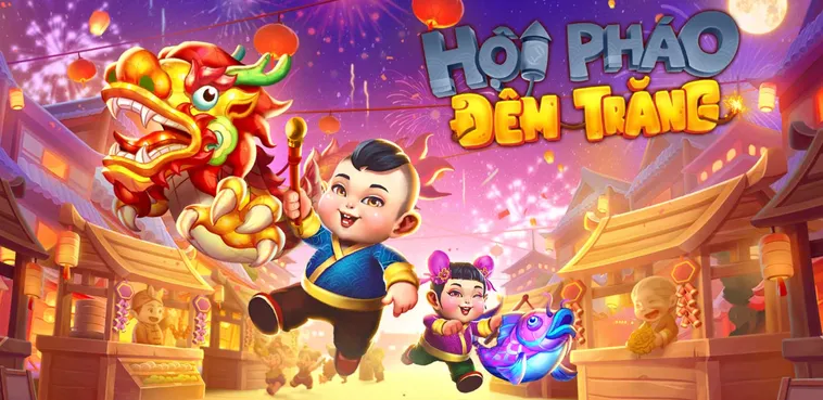 Bùng Nổ Cùng Lễ Hội Nổ Hũ Hội Pháo Đêm Trăng Tại Bin88 2026