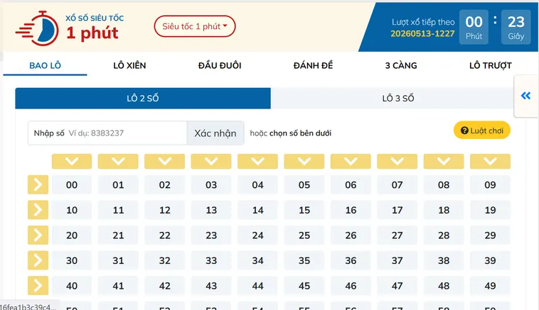 Săn Thưởng Thần Tốc Với Lô Đề Siêu Tốc Tại Bin88 Quay Nhanh Thắng Lớn