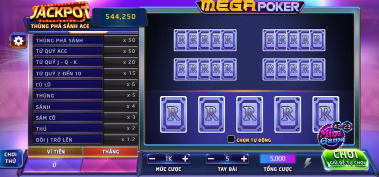 Chinh Phục Đỉnh Cao Trí Tuệ Với Mega Poker Tại Bin88 2026