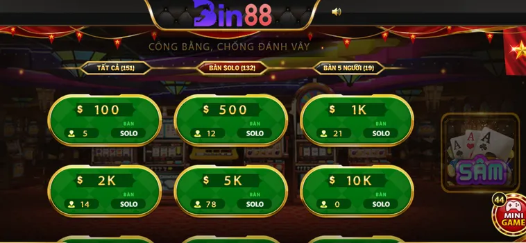 Chinh Phục Game Sâm Lốc Tại Bin88 Sân Chơi Xanh Chín Cho Bài Thủ