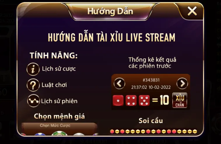Chinh Phục Game Tài Xỉu Live Tại Bin88 Đẳng Cấp Sòng Bài Trực Tuyến
