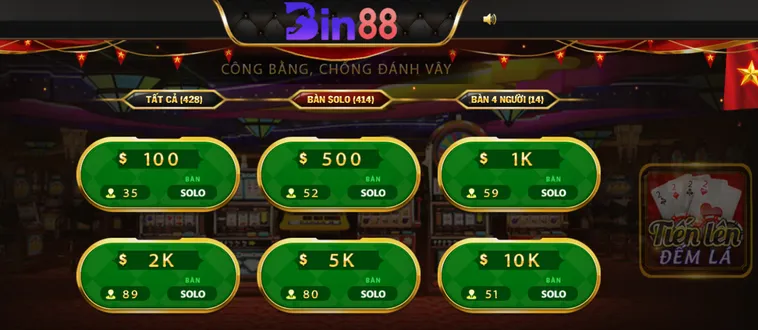 Chặt Heo Ăn Tiền Với Tiến Lên Đếm Lá Tại Bin88 Cực Chất